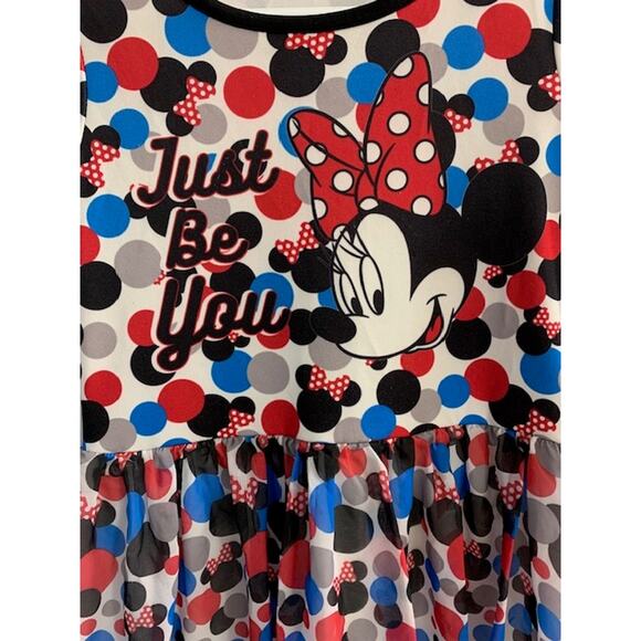 Disney Minnie Mouse "Just Be You" Fit-and-Flare Dress - Large (10-12) - Picture 3 of 5